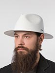 Шляпа STETSON арт. 2478570 TRAVELLER TOYO (белый)